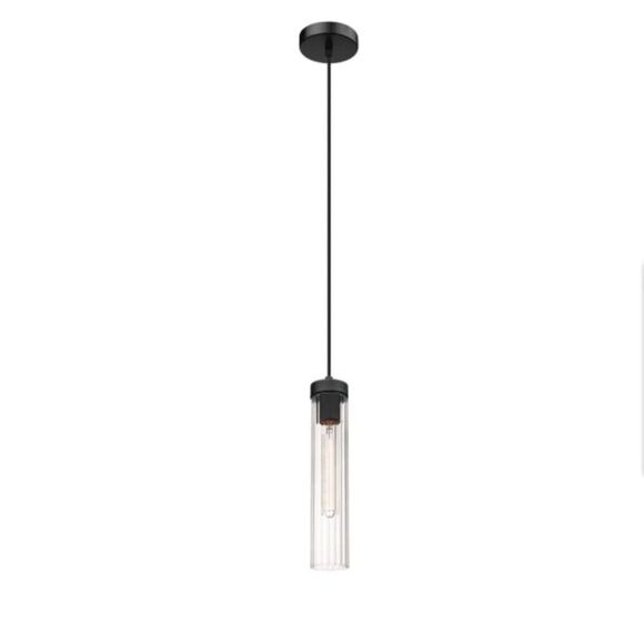 Z-Lite 740P Beau 5"W Mini Pendant Light Matte Black Fixture Home Improvement NEW - Picture 5 of 16
